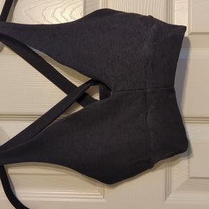 Beyond Yoga criss-cross strap bra